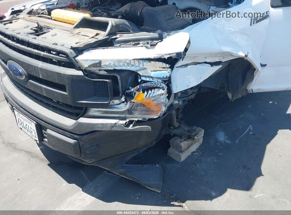 1FTMF1CBXJKE02598 2018 FORD F150 White 