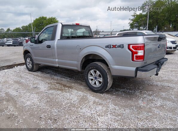 1FTMF1EP8LKF26557 2020 FORD F150 Silver Հետևի ձախ