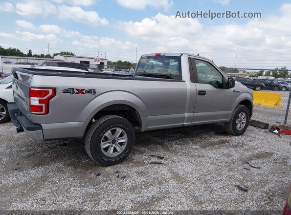 1FTMF1EP8LKF26557 2020 FORD F150 Silver Սալոնի հետևի տեսք