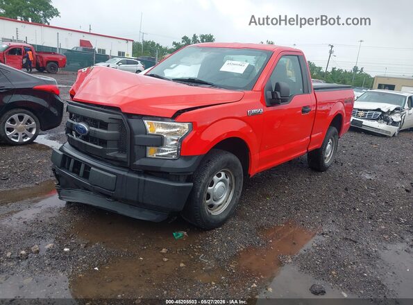 1FTMF1EP9GKF93223 2016 FORD F150 Red Przód lewy