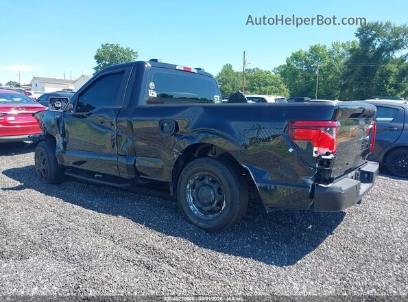 1FTMF1K50SKE17527 2025 FORD F150 Черный Задняя левая четверть