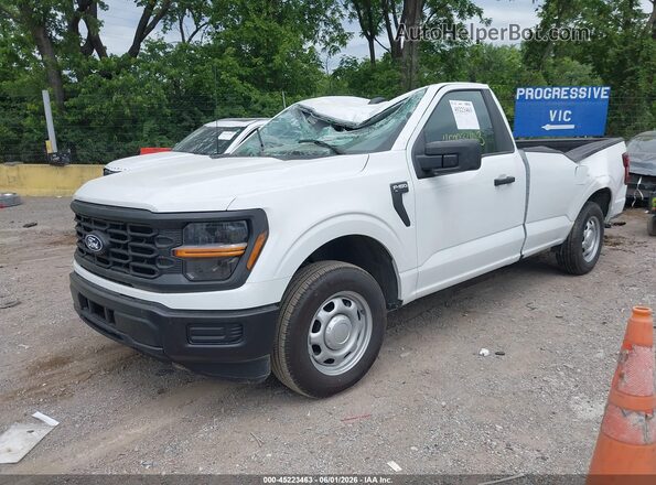 1FTMF1KP0SKE94030 2025 FORD F150 White Vista tres cuartos delantera izquierda