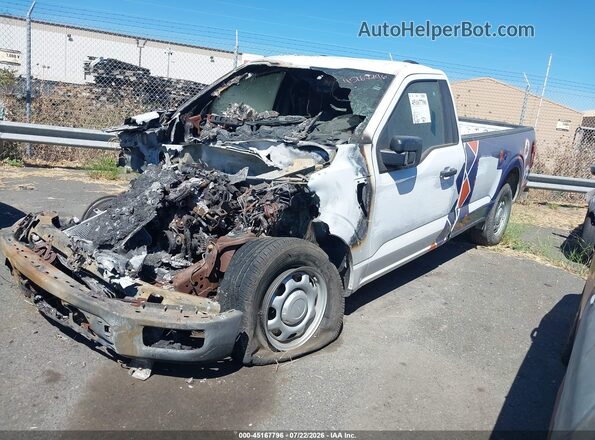 1FTMF1KP5RKD21257 2024 FORD F150 White Vista tres cuartos delantera izquierda