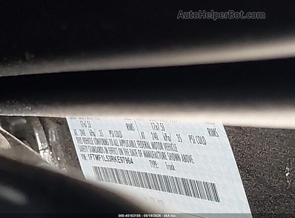 1FTMF1L53RKE97964 2024 FORD F150 Black Engine compartment view