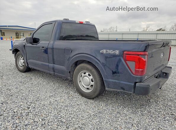 1FTMF1L59RKD74587 2024 FORD F150 Blue Trasero izquierdo