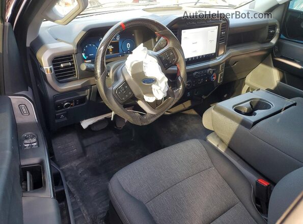 1FTMF1L59RKD74587 2024 FORD F150 Blue Vista del salpicadero