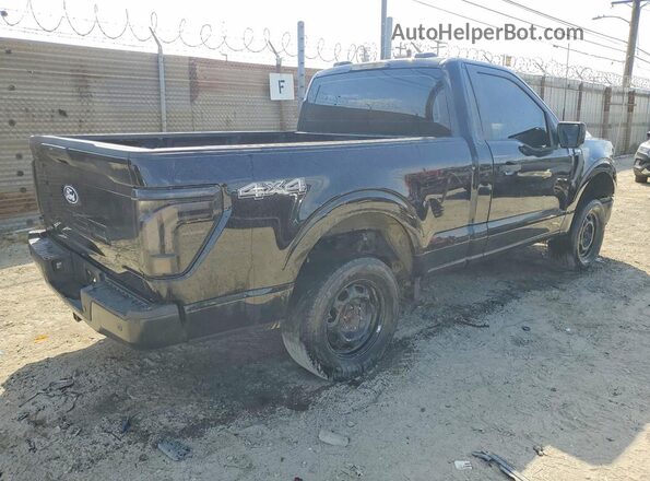 1FTMF1L59SKD01449 2025 FORD F150 Черный Задняя правая четверть