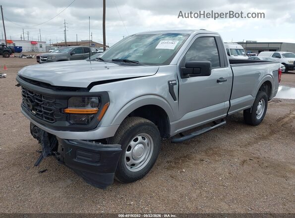1FTMF1LPXSKD27284 2025 FORD F150 Gray Przód lewy