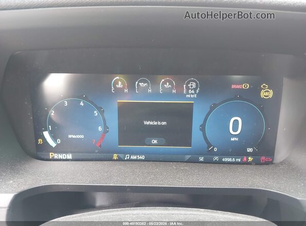 1FTMF1LPXSKD27284 2025 FORD F150 Gray Widok tylnych siedzeń