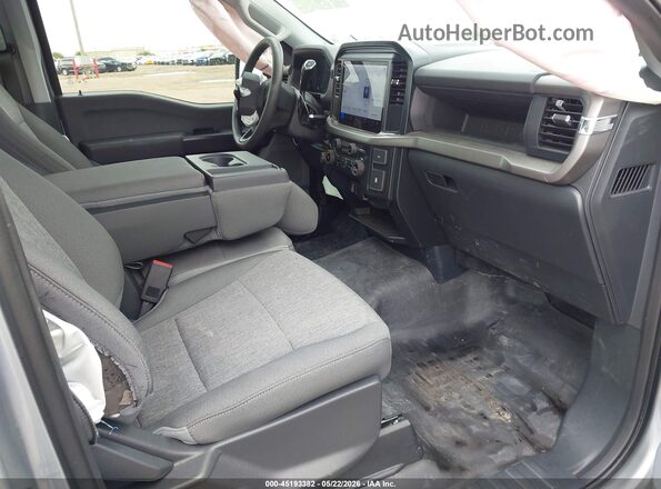 1FTMF1LPXSKD27284 2025 FORD F150 Gray Widok wnętrza z przodu