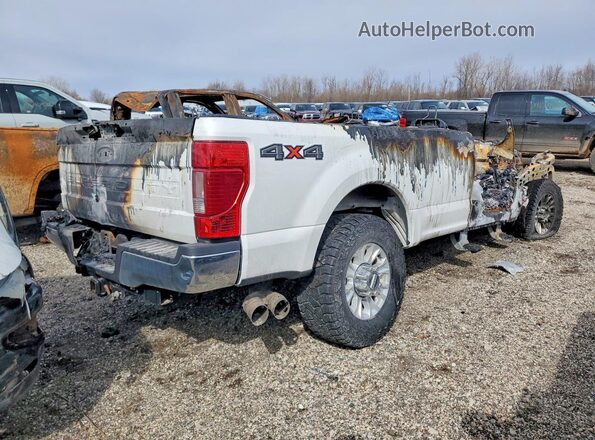 1FTRF3BT4NEF16189 2022 FORD F350 White Задня права чверть
