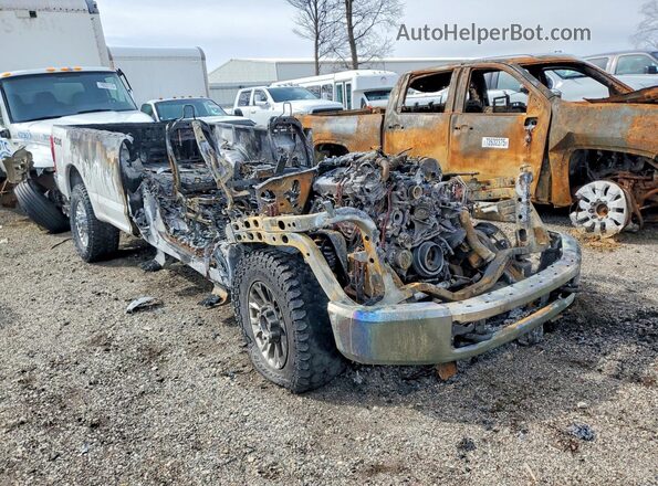 1FTRF3BT4NEF16189 2022 FORD F350 White Передня права чверть