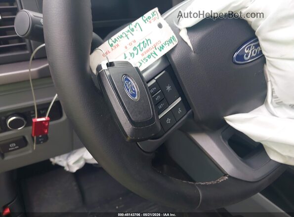 1FTVW3LK2SWG10162 2025 FORD F-150 LIGHTNING Gray Dashboard view