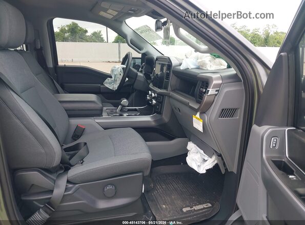 1FTVW3LK2SWG10162 2025 FORD F-150 LIGHTNING Gray Front interior view