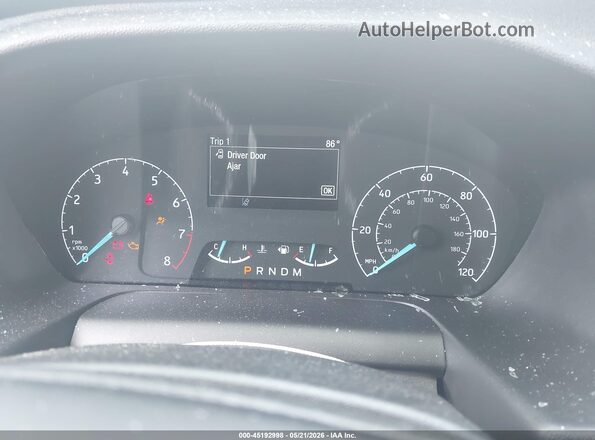 1FTYE1C87RKB38096 2024 FORD TRANSIT-150 White უკანა სავარძლების ხედი