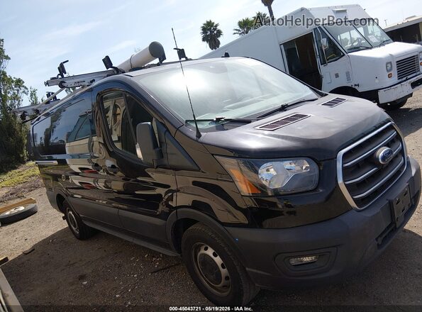 1FTYE1Y83LKB08285 2020 FORD TRANSIT-150 Черный Вид задней части салона