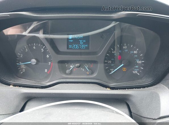 1FTYE1ZM7GKB50833 2016 FORD TRANSIT-150 White Vista de los asientos traseros
