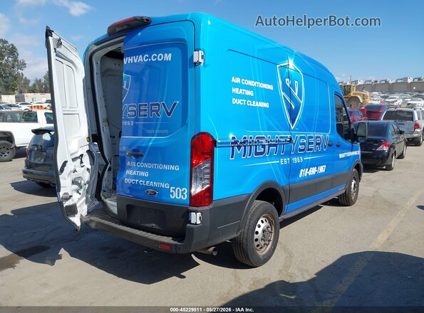 1FTYE2C88PKA02868 2023 FORD TRANSIT-150 Синий Задняя правая четверть