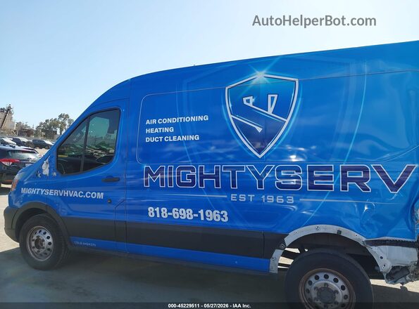 1FTYE2C88PKA02868 2023 FORD TRANSIT-150 Синий Панорамный вид салона 360°