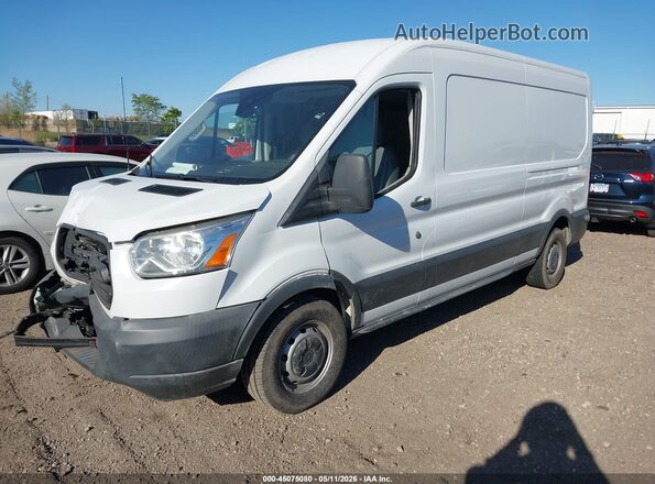 1FTYE2CM4GKA00628 2016 FORD TRANSIT-150 White Առջևի ձախ երեք քառորդ տեսարան
