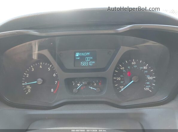 1FTYE2CM4GKA00628 2016 FORD TRANSIT-150 White Հետևի նստատեղերի տեսք