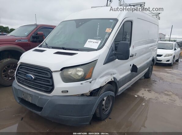 1FTYE2CV2GKA86496 2016 FORD TRANSIT-150 Белый Передняя левая четверть