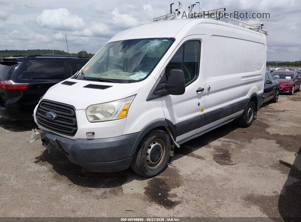 1FTYE2CV5GKA77467 2016 FORD TRANSIT-150 White Առջևի ձախ երեք քառորդ տեսարան