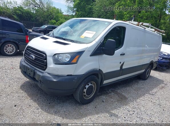 1FTYE9ZM6GKB32256 2016 FORD TRANSIT-150 White Front left