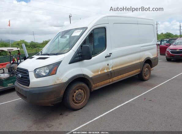 1FTYR1CM8KKA90101 2019 FORD TRANSIT-250 Белый Передняя левая четверть