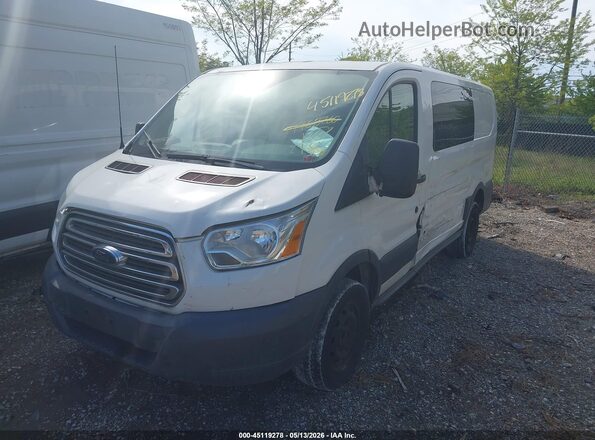 1FTYR1ZM0GKB36521 2016 FORD TRANSIT-250 White Առջևի ձախ երեք քառորդ տեսարան