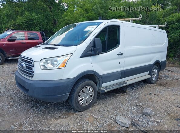 1FTYR1ZM5HKB10546 2017 FORD TRANSIT-250 White წინა მარცხენა ხედი სამი მეოთხედიდან