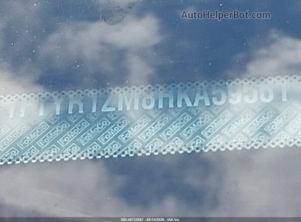 1FTYR1ZM8HKA59561 2017 FORD TRANSIT-250 White Вид підкапотного простору