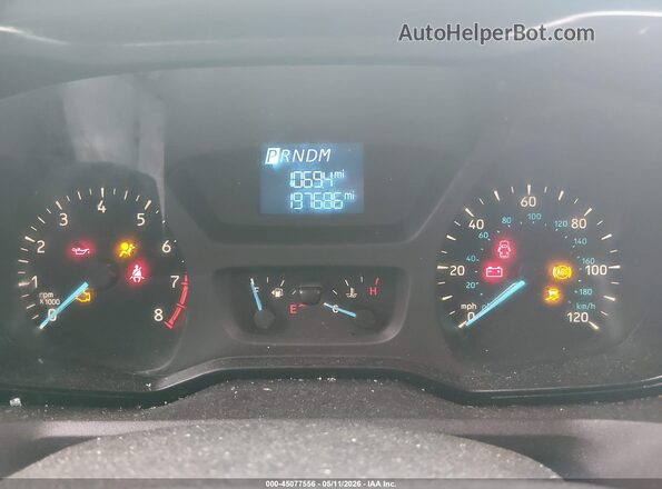 1FTYR1ZM8JKA03254 2018 FORD TRANSIT-250 White Вид задніх сидінь