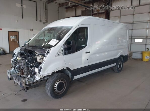 1FTYR2CG5HKA00590 2017 FORD TRANSIT-250 Синий Передняя левая четверть