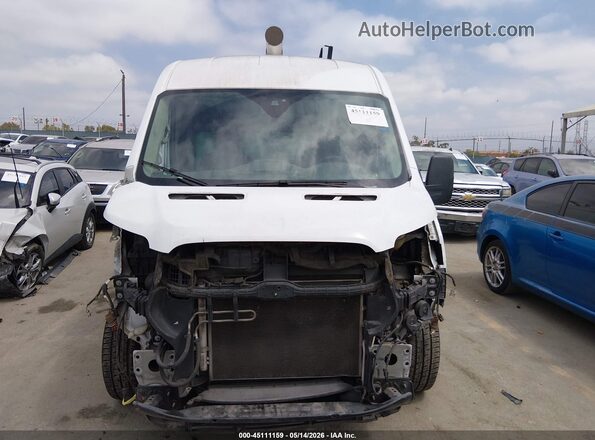 1FTYR2CG7JKB41098 2018 FORD TRANSIT-250 White Դիմացի տեսք