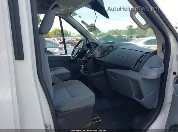 1FTYR2CM1KKA77972 2019 FORD TRANSIT-250 White წინა სალონის ხედი
