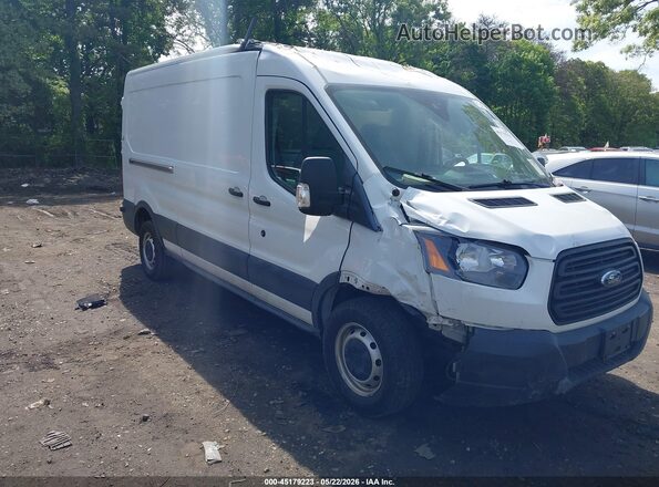 1FTYR2CM1KKA77972 2019 FORD TRANSIT-250 White უკანა სალონის ხედი