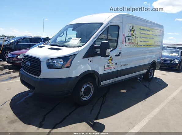 1FTYR2CM3JKA09252 2018 FORD TRANSIT-250 White Przód lewy
