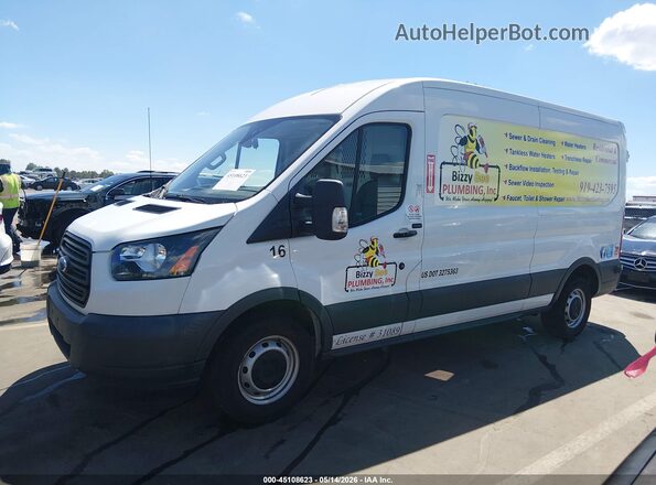 1FTYR2CM3JKA09252 2018 FORD TRANSIT-250 White Widok wnętrza 360 stopni