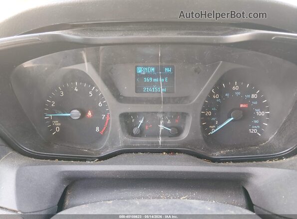 1FTYR2CM3JKA09252 2018 FORD TRANSIT-250 White Widok tylnych siedzeń