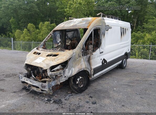 1FTYR2CM4KKA09519 2019 FORD TRANSIT-250 Белый Передняя левая четверть