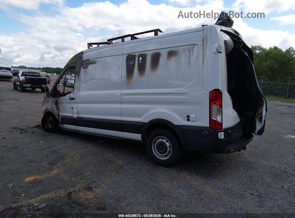 1FTYR2CM4KKA09519 2019 FORD TRANSIT-250 Белый Задняя левая четверть