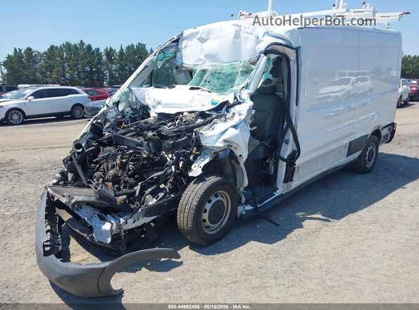 1FTYR2CM5JKA94952 2018 FORD TRANSIT-250 White Առջևի ձախ երեք քառորդ տեսարան