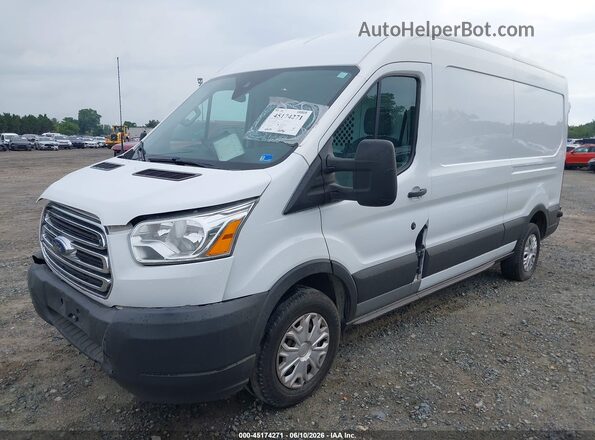1FTYR2CM8HKA28759 2017 FORD TRANSIT-250 White წინა მარცხენა ხედი სამი მეოთხედიდან