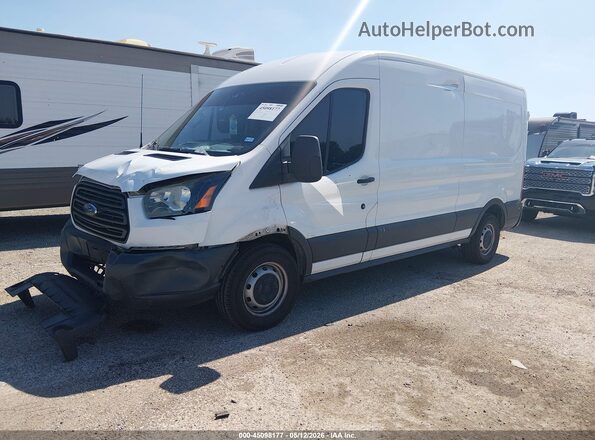 1FTYR2CM9HKA10254 2017 FORD TRANSIT-250 White Առջևի ձախ երեք քառորդ տեսարան