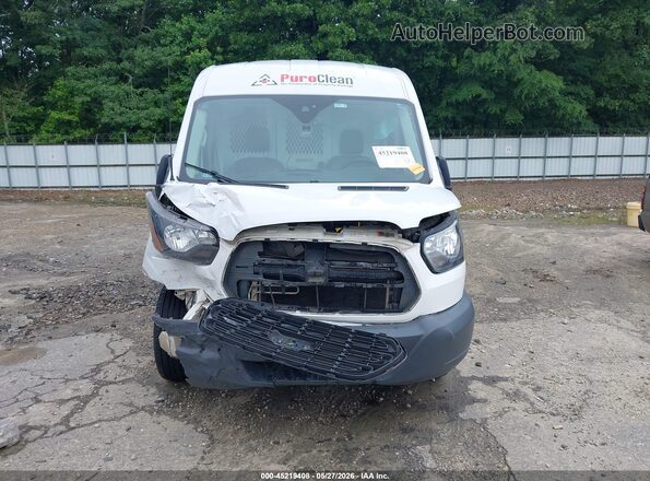 1FTYR2CM9JKB13308 2018 FORD TRANSIT-250 White Instrument cluster view
