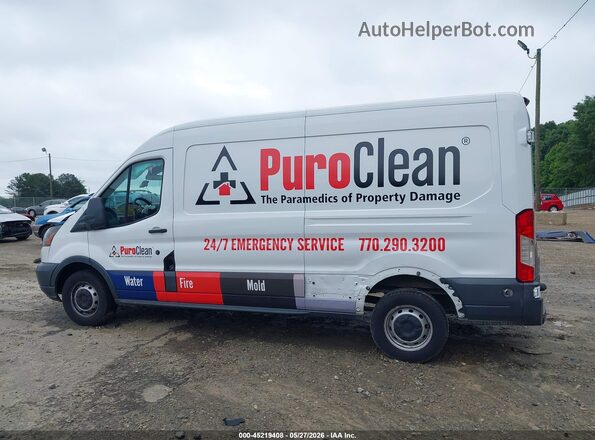 1FTYR2CM9JKB13308 2018 FORD TRANSIT-250 White 360 interior view