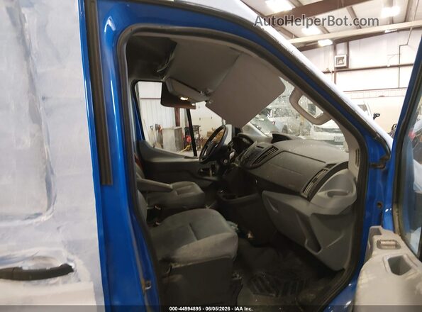 1FTYR2CMXHKA19836 2017 FORD TRANSIT-250 Blue Front interior view