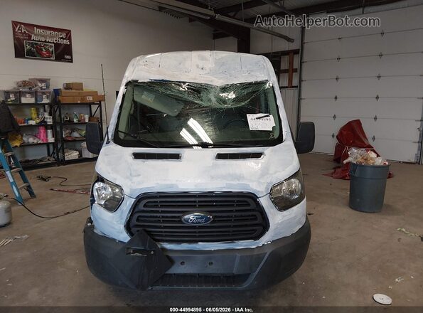 1FTYR2CMXHKA19836 2017 FORD TRANSIT-250 Blue Instrument cluster view