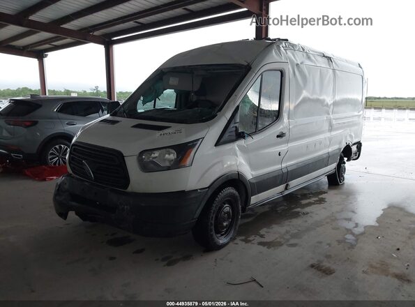 1FTYR2CMXJKA67407 2018 FORD TRANSIT-250 White Front left